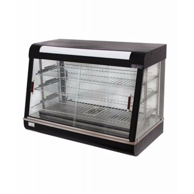 Electric Food Warmer cum Display Unit - Luxuries Black