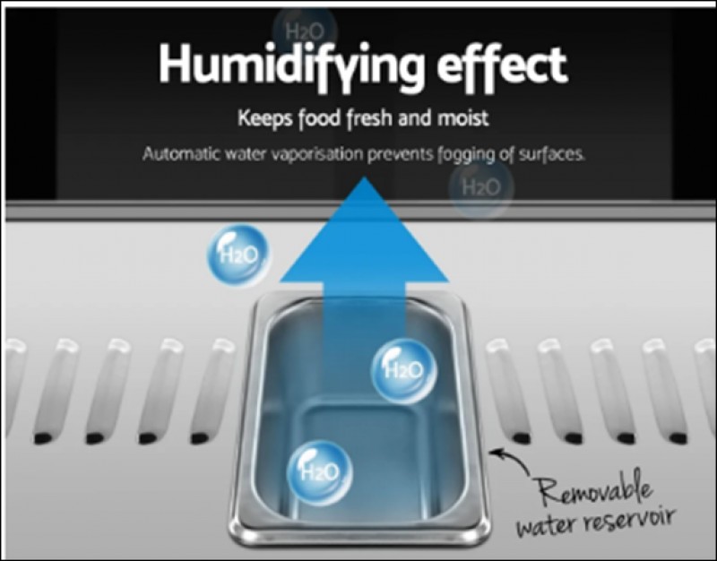 Electric Food Warmer cum Display Unit - Luxuries Black