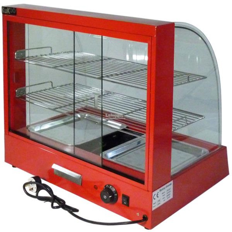 Electric Commercial Food Warmer cum Showcase Cabinet Unit