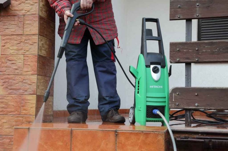 Hitachi (Hikoki) AW130 High Pressure Washer 130 Bar 6 L/Min 1600 W