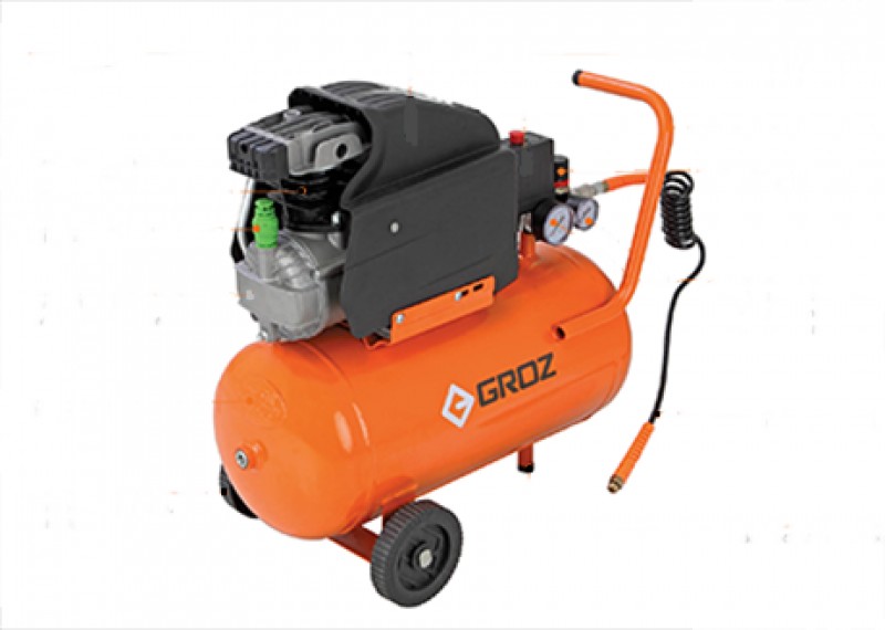Groz 2 HP 1.5 KW Direct Drive Air Compressor - RAC/DD/2-11/24-1