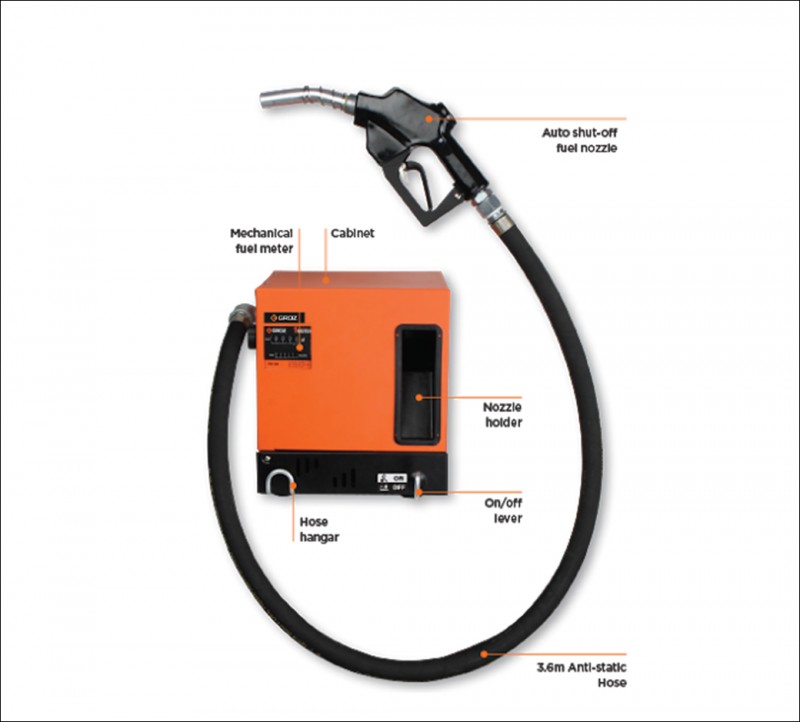 GROZ Mini Bowser - Diesel Refilling System - CBN/220EU/L/A