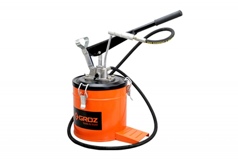 Groz 10Kg Capacity Bucket Grease Pumps - VGP/10A