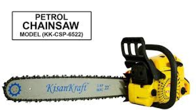 Kisankraft KK-CSP-6522 Petrol Chain Saw 22 Inch 64 CC 2-Stroke