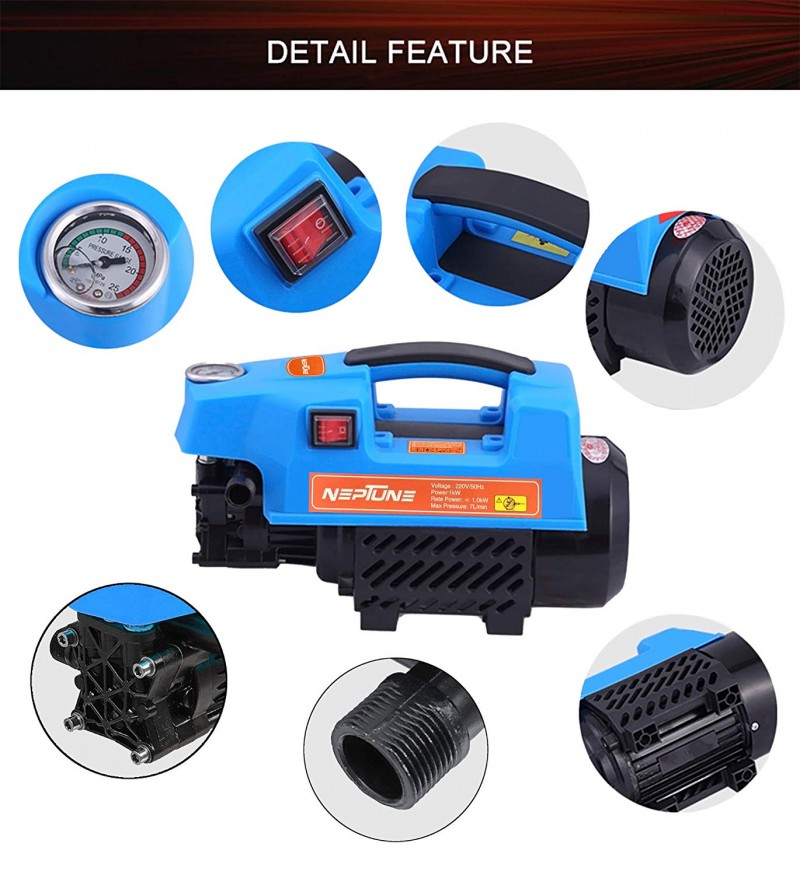 1500W 80 bar Pressure Washer Pump, PW-288 (Used in Dairy/Garages/Floor Cleaning)