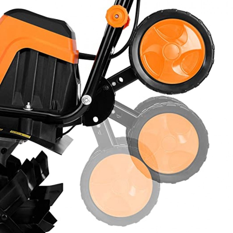 Electric 1400W Tiller Cultivator Rotavator Weeder NC-41E