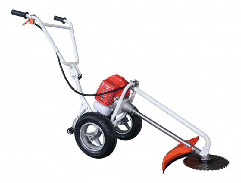 43cc 1.95 HP 2 stroke Heavy Duty Petrol Grass Cutter Trolley Type, BC-520W