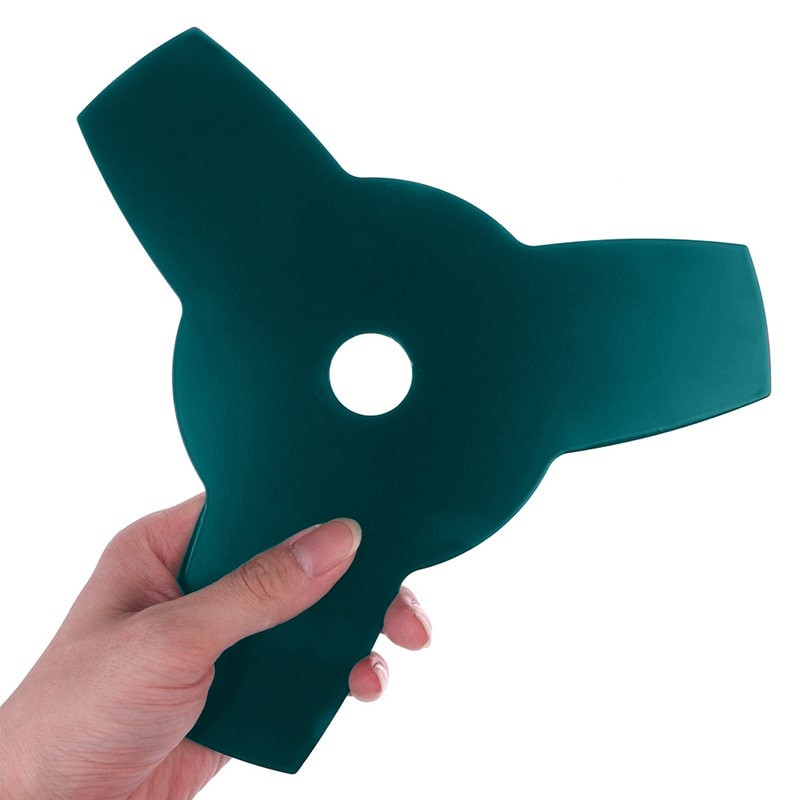 Black Heavy Duty 3 Teeth Blade for Grass/Brush Cutter Machine (Pack of 5)