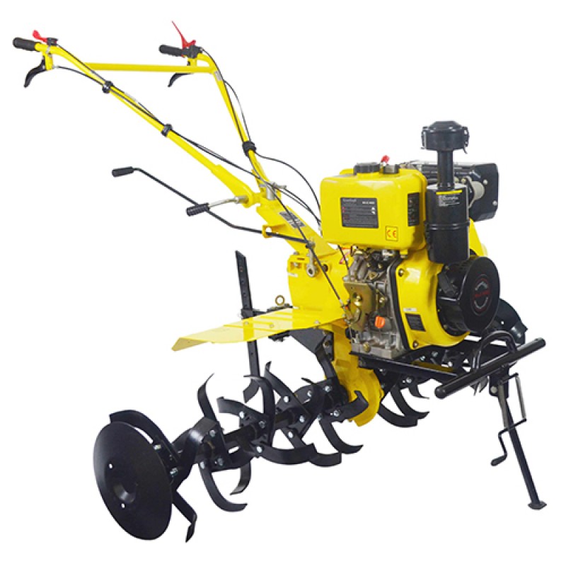 Kisankraft KK-IC-400E Diesel Cultivator (Self Start), 8.5HP 406cc