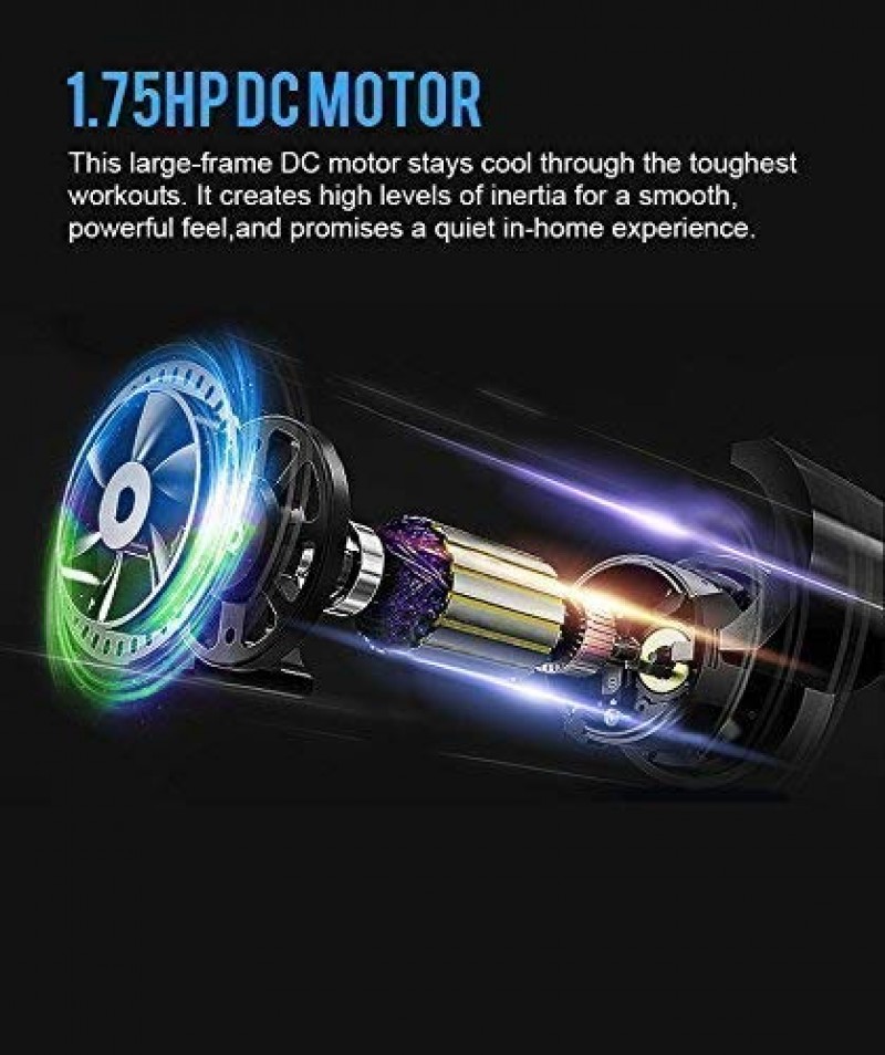 Welcare WC4040 1.75HP Motorized Treadmill with Free Installation , Elderly Treadmill & LCD Display