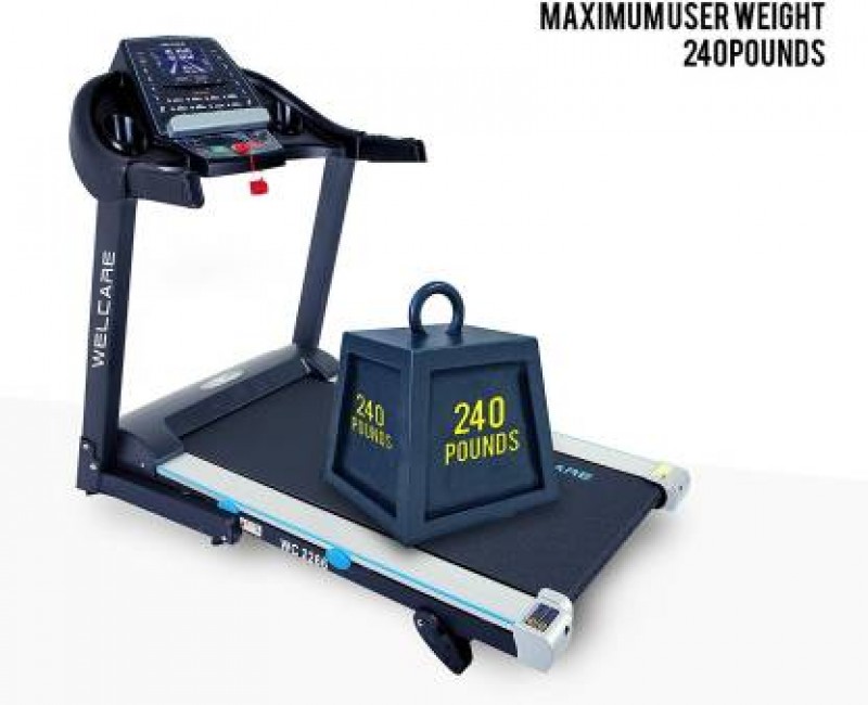 Welcare Wc2266 Motorized Treadmill 1.5Hp (3Hp-Peak) Powerful Dc Motor