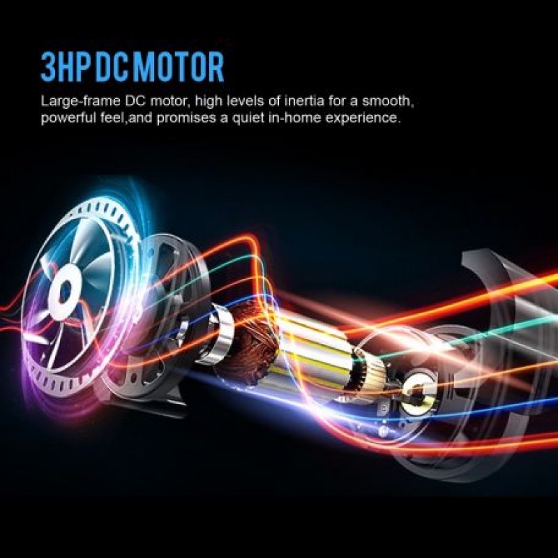 Welcare Wc2288I Motorized and Cushioned Treadmill 1.5 Hp (3Hp Peak) Powerful Dc Motor 15 Level Incline