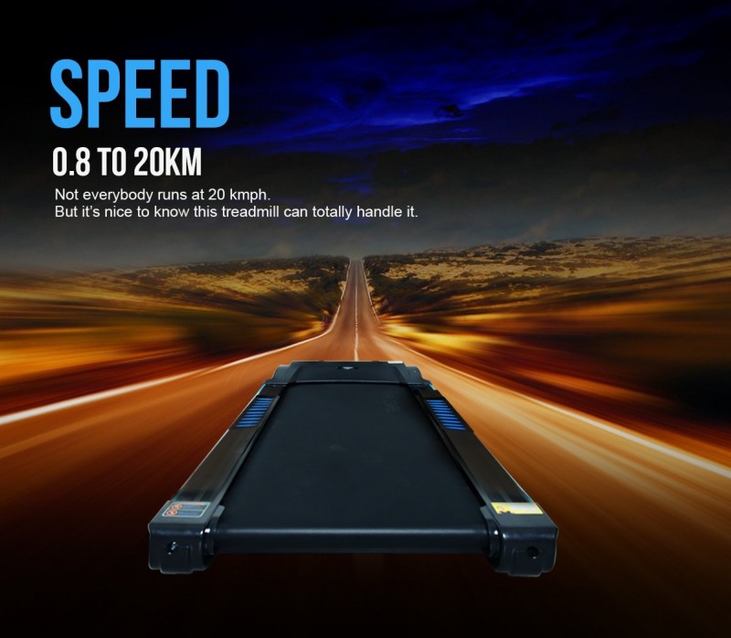 Welcare Wc5151 Motorized and Cushioned Treadmill 2.5Hp (5Hp Peak) Powerful Dc Motor 15 Level Incline