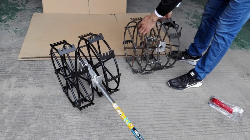 26mm Paddy Wheel Attachment for Brush Cutter Machine