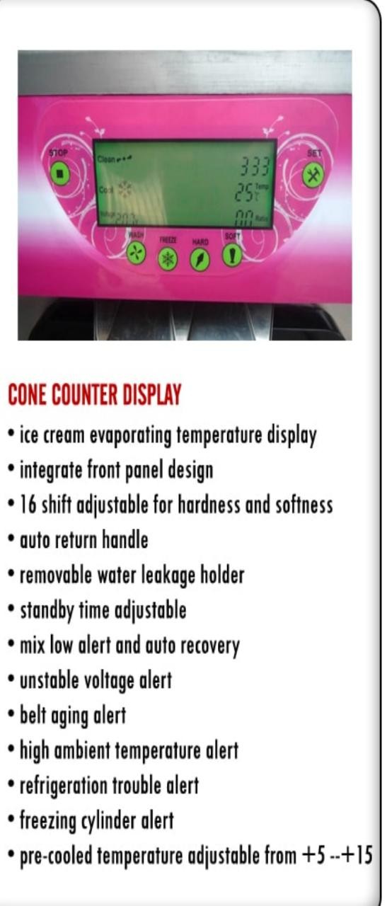 Softy Machine (2+1) Floor Model 1 Compressor s.s Body