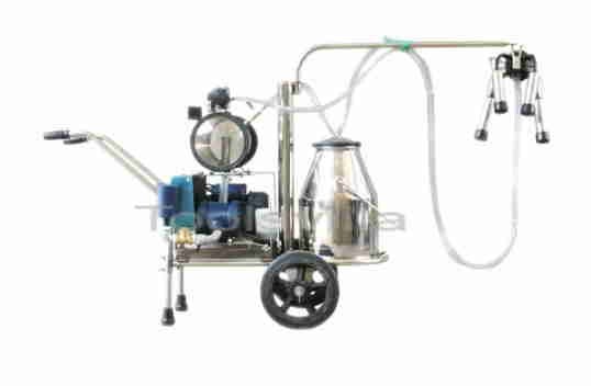 Single Bucket Milking Machine Single Bucket Milking Machine KisanKraft KK MLK-VB1