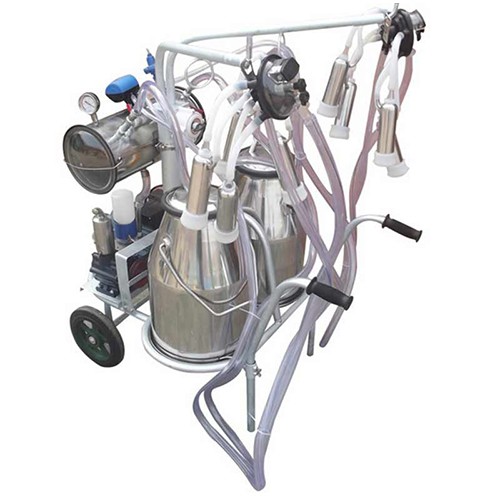 Double Bucket Milking Machine KisanKraft KK-MLK-VB2