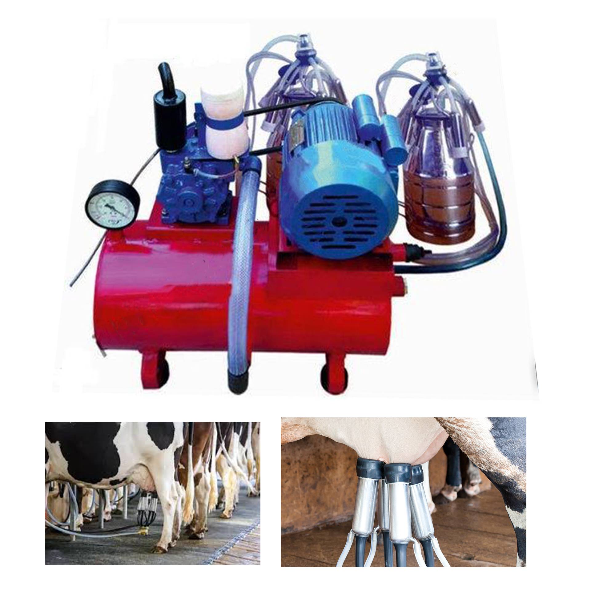 Double Bucket Milking Machine