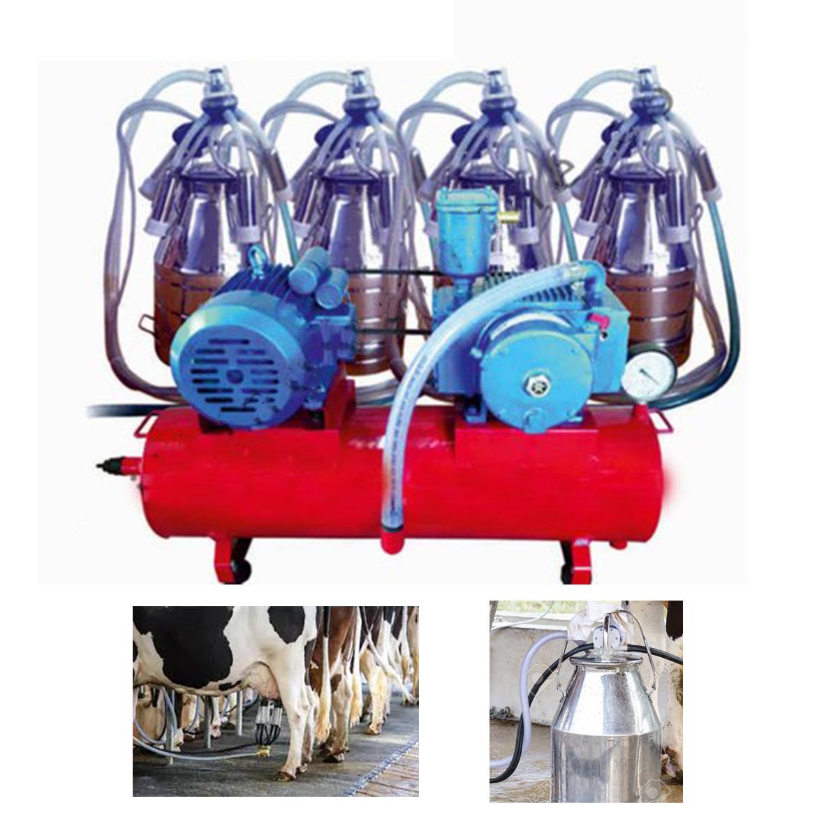 Four Bucket Milking Machine