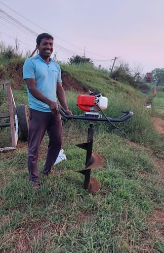 82CC Heavy Duty Drill Hole Earth Auger Digger Machine only Engine