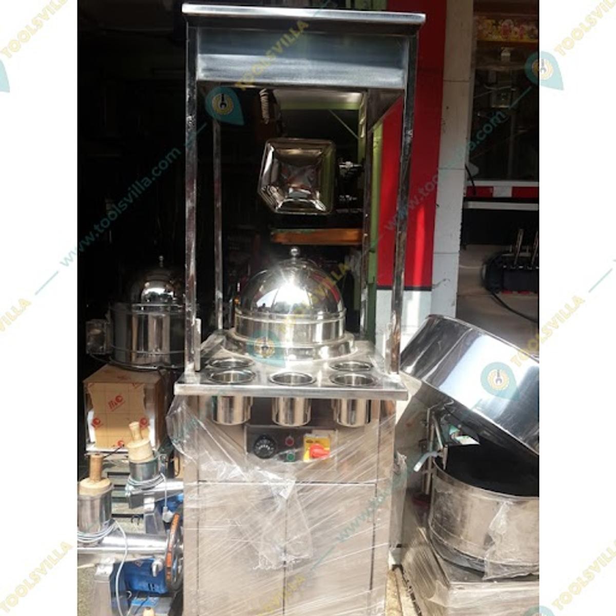 Commercial Electric Sweet Corn Making Machine with Stand, 1.5kW