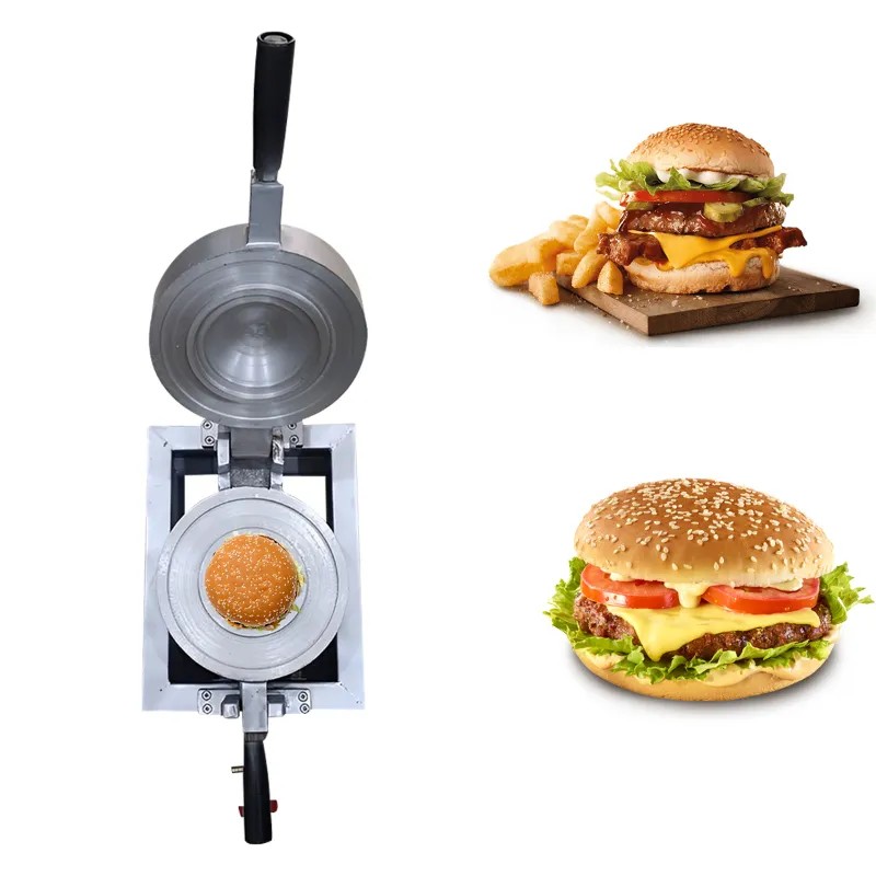 Heavy Duty 1 Pc Gas Operated UFO Burger Maker Machine