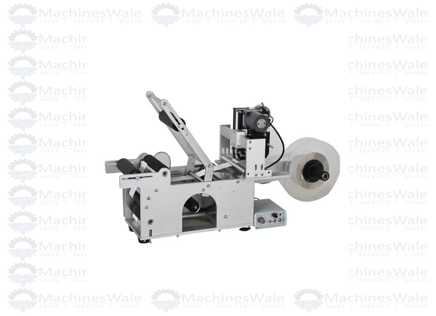 Semi Automatic Round bottle Labeling