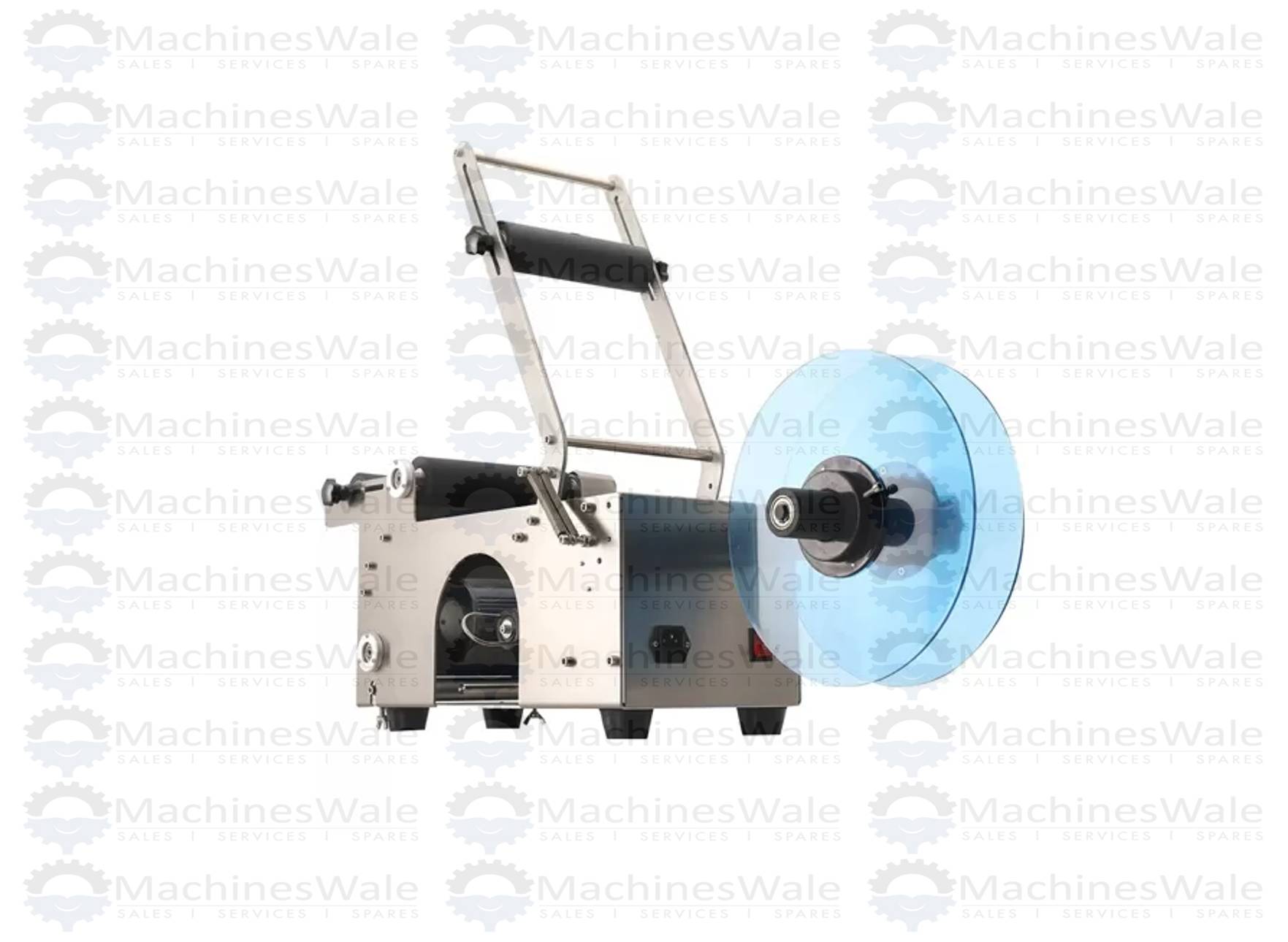 Semi Automatic Round bottle Labeling