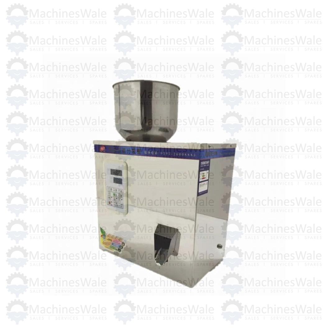 Semi Automatic Free Flow Granule Filling Machine
