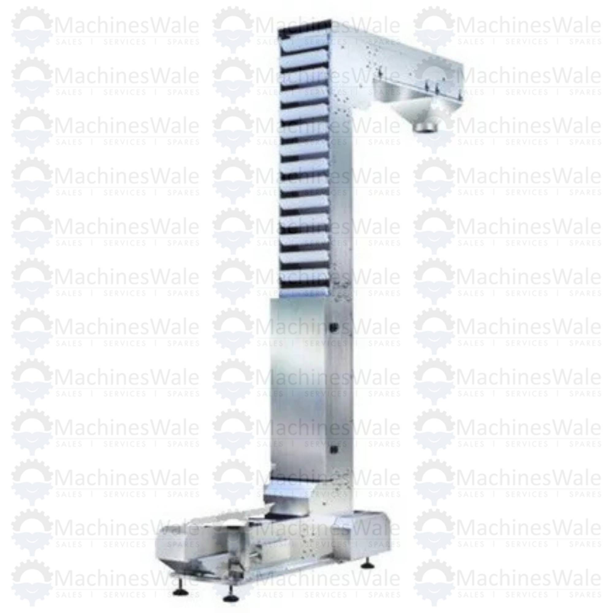 Z SHAPE CONVEYOR WITH VIBRATER FEEDER HOPPER