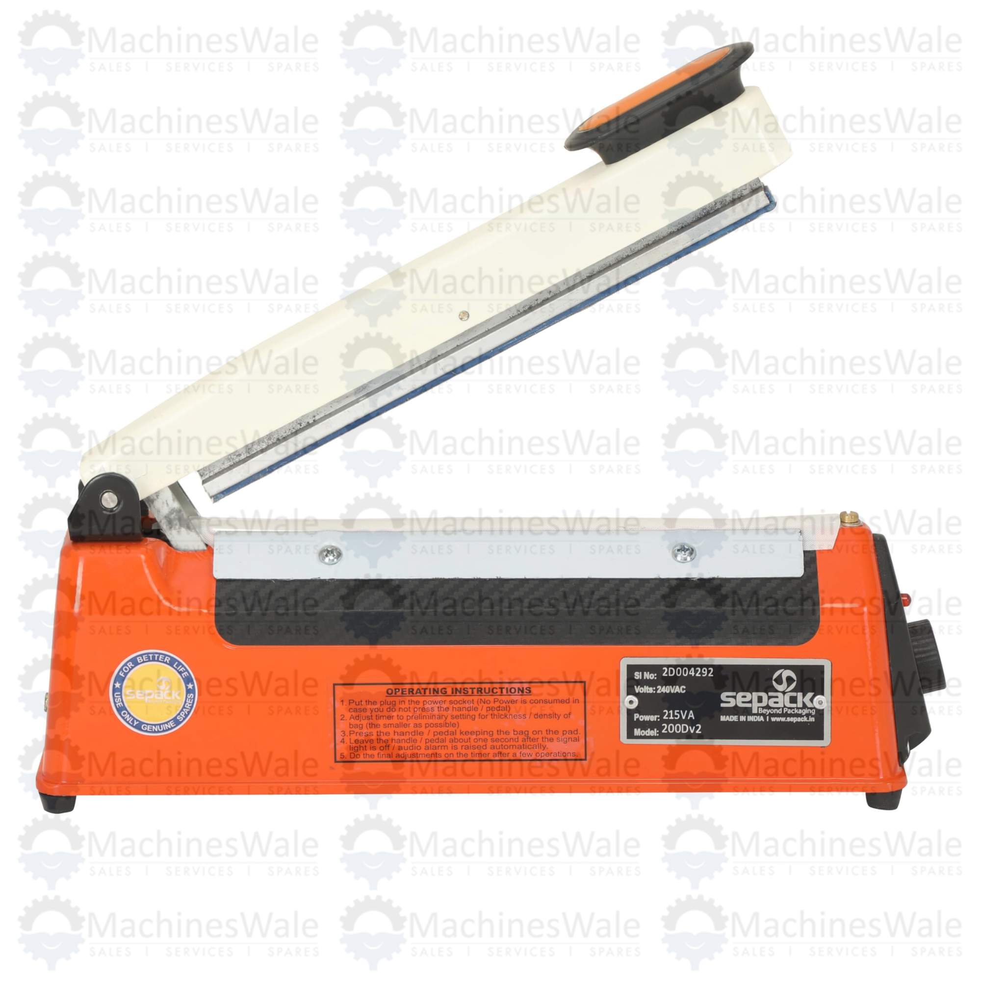 Hand Impulse Sealer (Plastic Body)