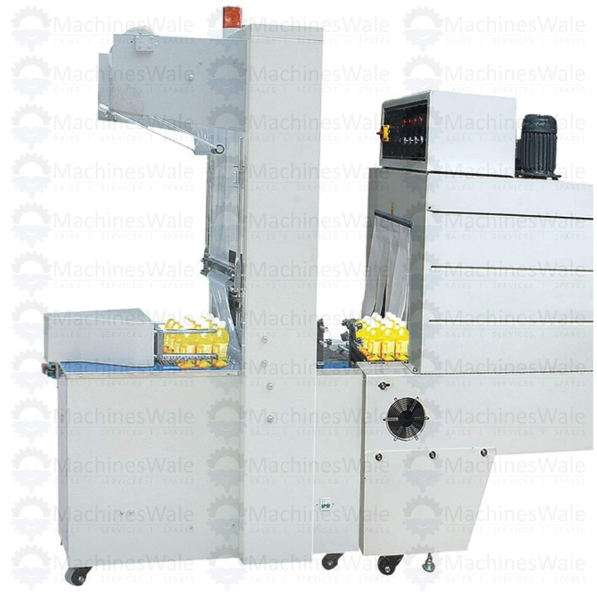 Semi-Automatic Sleeve Wrapper