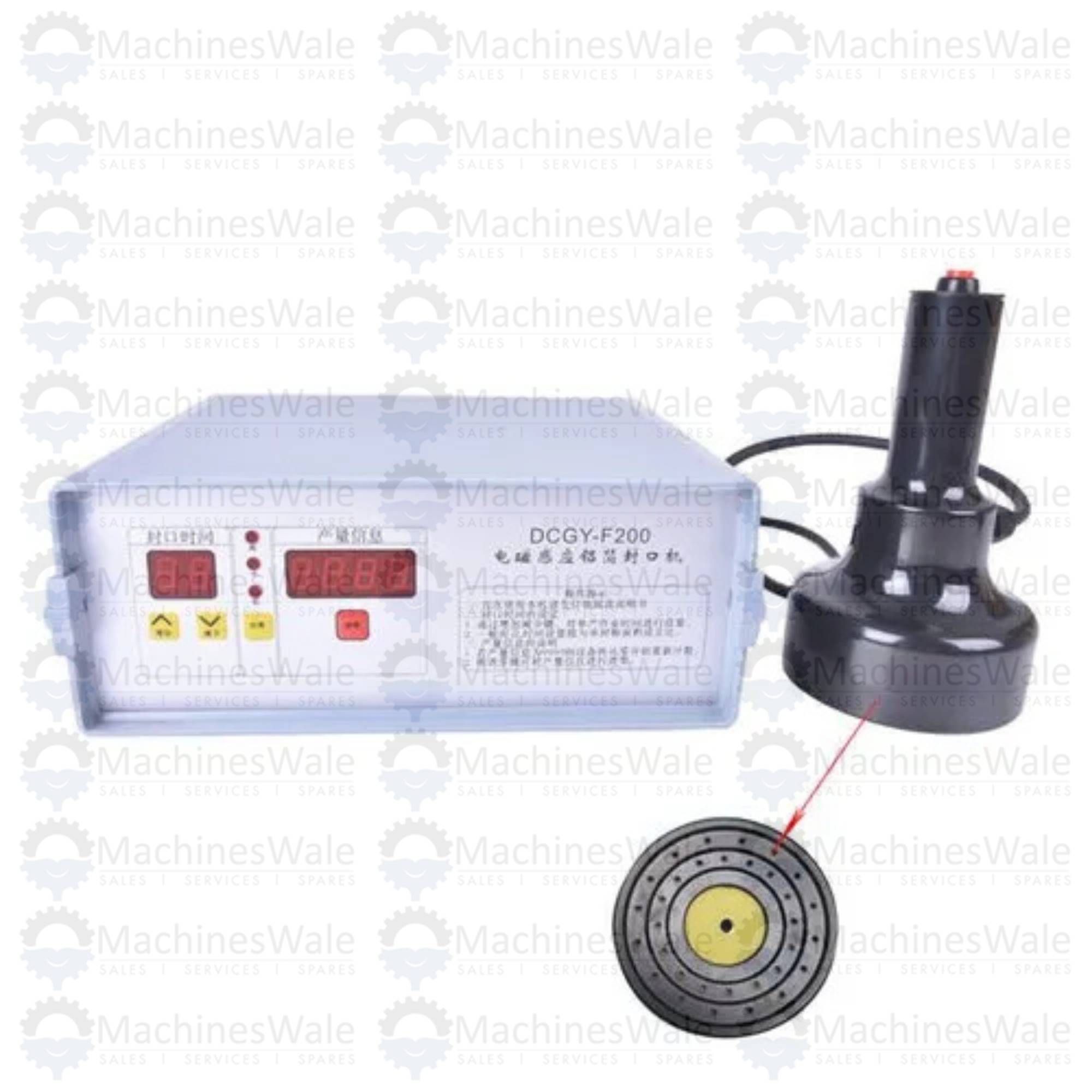 Manual Induction Sealer Big - DGYF-S-500C (60-130MM)