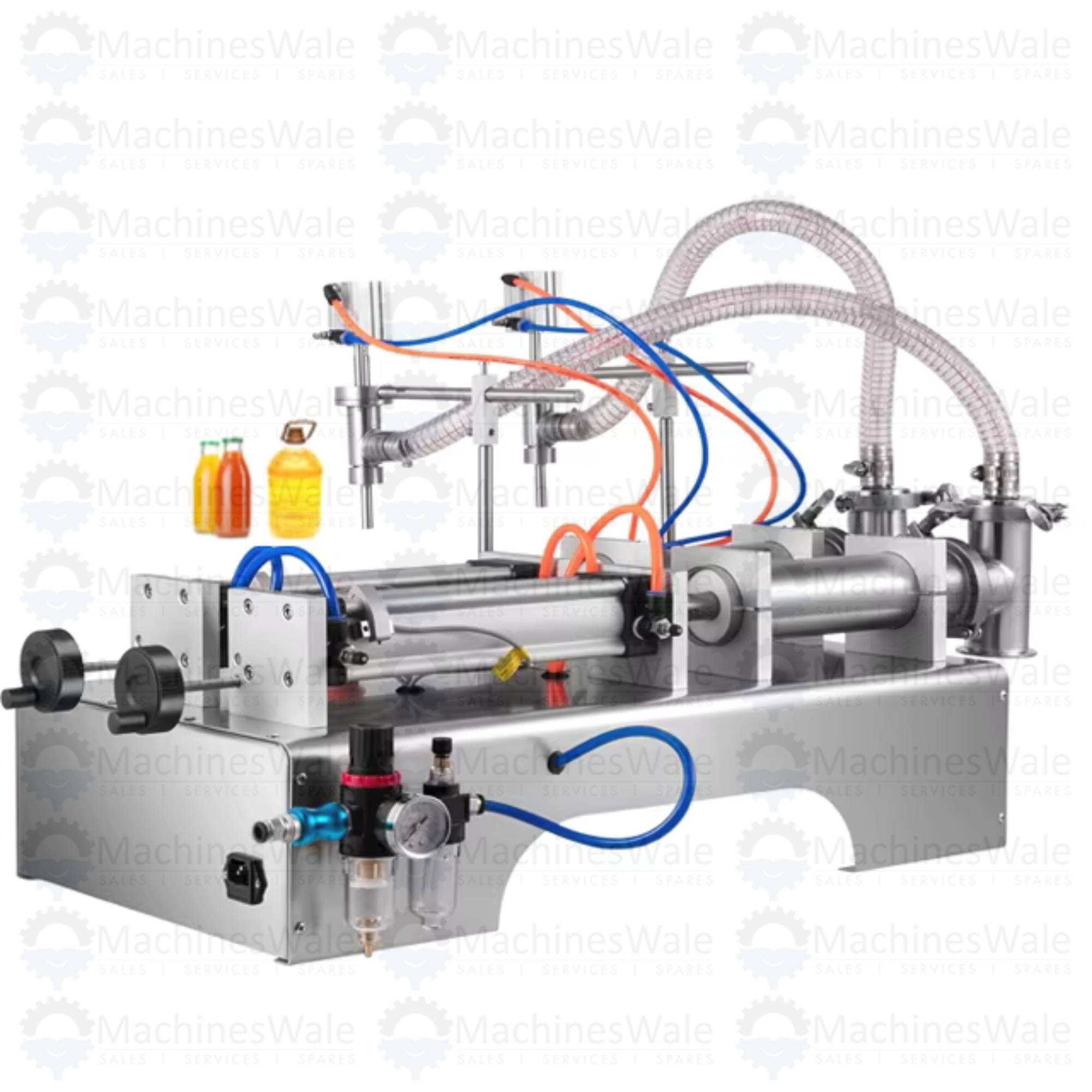 Double Head Liquid Filling Machine