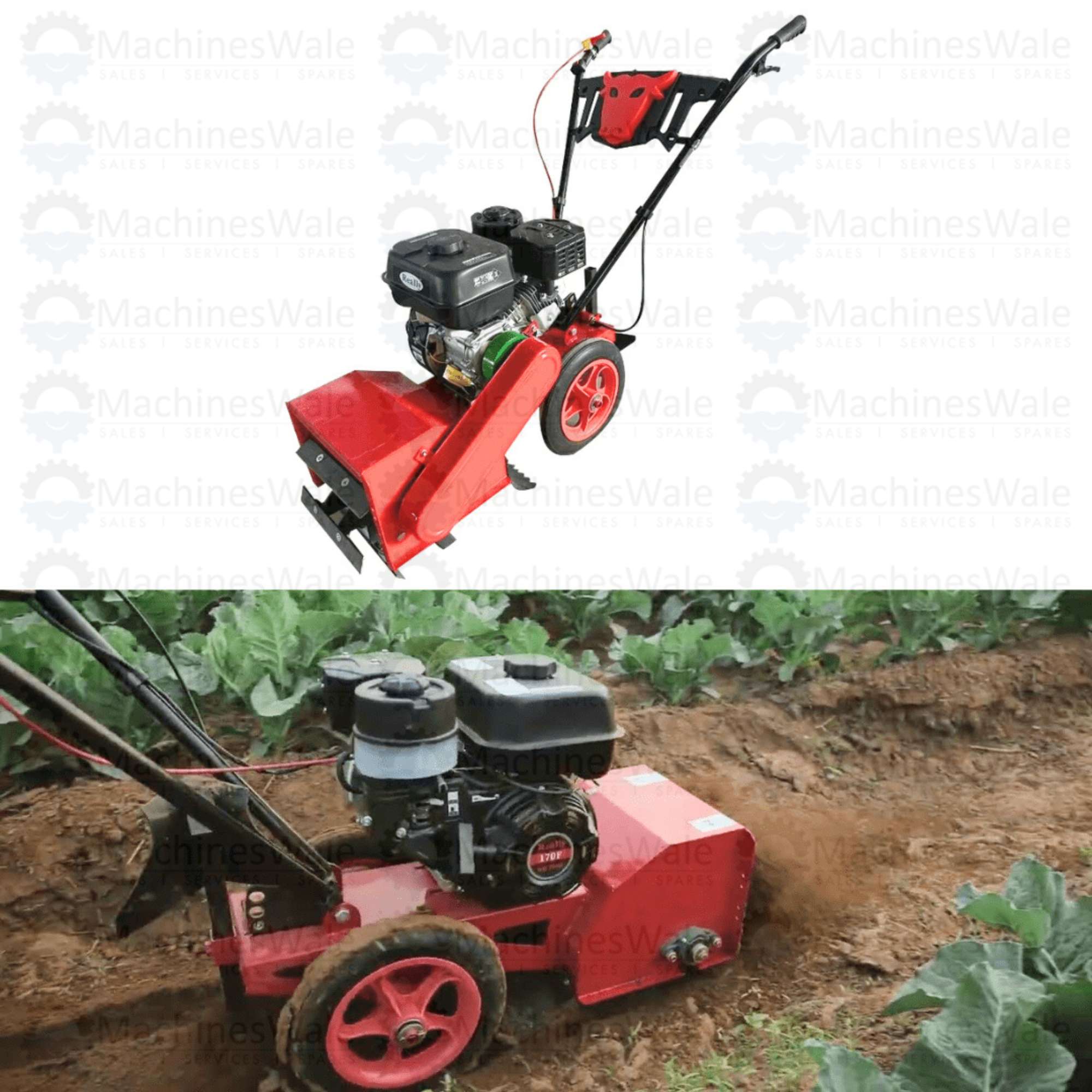 REALLY 7-HP 212cc 4-Stroke Mini Power Weeder